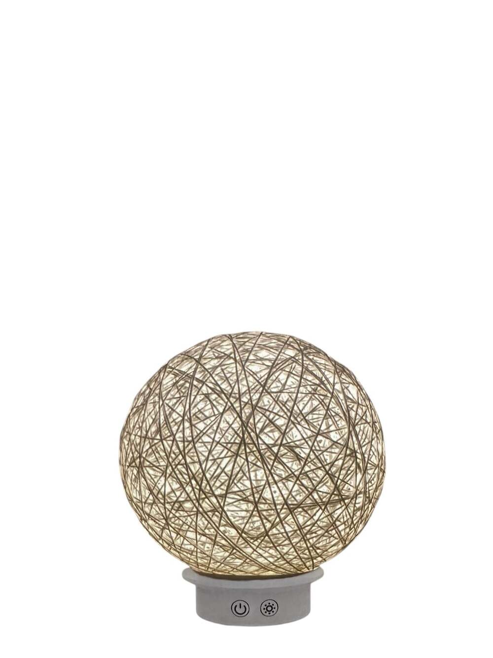 GenTek Light-Up Speaker Orb Bluetooth LED Table Lamp